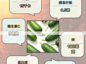 黄瓜怎样吃更营养健康，你有哪些创意食谱？