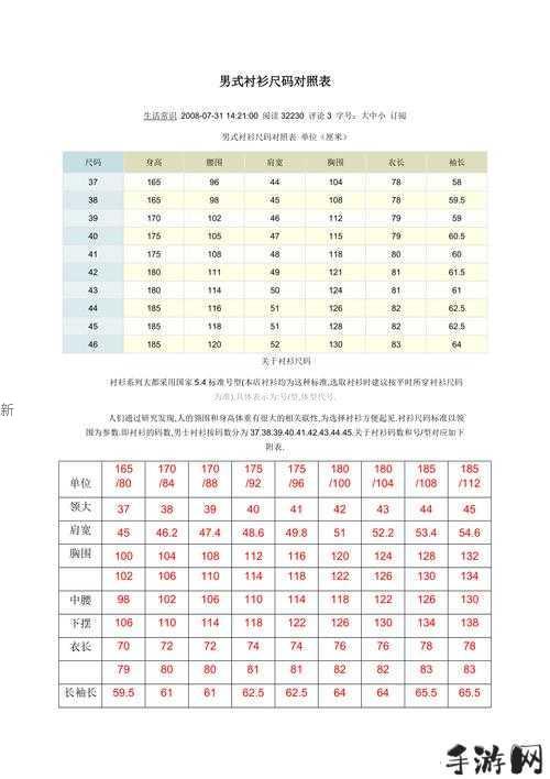 日本尺码VS亚洲尺码：有何不同，如何对应？